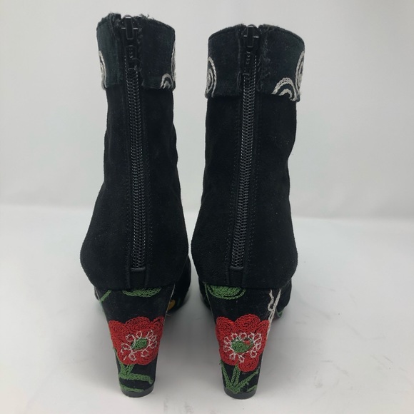 Artemis Colette Embroidered Booties sz 39 - Picture 4 of 5